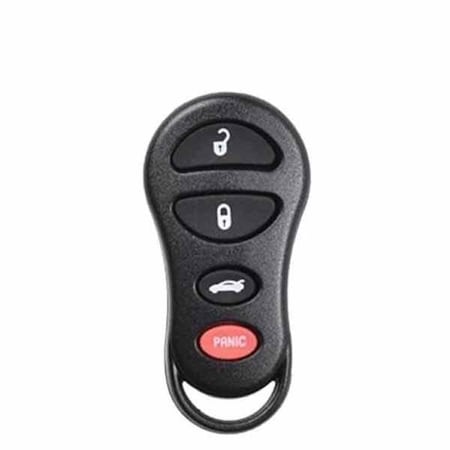 Oem OEM: REF:   2000-2005 Dodge Chrysler / 4-Button Keyless Entry Remote / PN: 04759008 / GQ43VT9T OR-MOP012